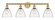 Edison Four Light Bath Vanity in Brushed Brass (405|616-4W-BB-GBD-754)