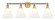 Edison Four Light Bath Vanity in Brushed Brass (405|616-4W-BB-GBC-81)