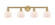 Edison Four Light Bath Vanity in Brushed Brass (405|616-4W-BB-G91)