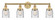 Edison Four Light Bath Vanity in Brushed Brass (405|616-4W-BB-G54)
