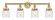 Edison Four Light Bath Vanity in Brushed Brass (405|616-4W-BB-G513)