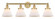 Edison Four Light Bath Vanity in Brushed Brass (405|616-4W-BB-G41)