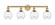 Edison Four Light Bath Vanity in Brushed Brass (405|616-4W-BB-G362)