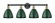 Edison Four Light Bath Vanity in Black Antique Brass (405|616-4W-BAB-MBD-75-GR)