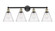 Edison Four Light Bath Vanity in Black Antique Brass (405|616-4W-BAB-GBC-84)
