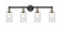 Edison Four Light Bath Vanity in Black Antique Brass (405|616-4W-BAB-G802)