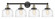 Edison Four Light Bath Vanity in Black Antique Brass (405|616-4W-BAB-G713)