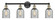 Edison Four Light Bath Vanity in Black Antique Brass (405|616-4W-BAB-G257)