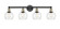 Edison Four Light Bath Vanity in Black Antique Brass (405|616-4W-BAB-G122-6)