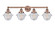 Edison Four Light Bath Vanity in Antique Copper (405|616-4W-AC-G534)