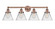 Edison Four Light Bath Vanity in Antique Copper (405|616-4W-AC-G42)