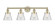 Edison Four Light Bath Vanity in Antique Brass (405|616-4W-AB-G64)