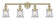 Edison Four Light Bath Vanity in Antique Brass (405|616-4W-AB-G182S)