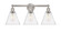 Edison Three Light Bath Vanity in Satin Nickel (405|616-3W-SN-GBC-84)