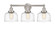 Edison Three Light Bath Vanity in Brushed Satin Nickel (405|616-3W-SN-G713)