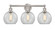 Edison Three Light Bath Vanity in Satin Nickel (405|616-3W-SN-G122-8)