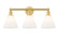 Edison Three Light Bath Vanity in Satin Gold (405|616-3W-SG-GBC-81)
