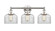 Edison Three Light Bath Vanity in Polished Nickel (405|616-3W-PN-G72)