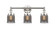 Edison Three Light Bath Vanity in Polished Nickel (405|616-3W-PN-G53)