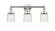 Edison Three Light Bath Vanity in Polished Nickel (405|616-3W-PN-G513)