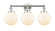 Edison Three Light Bath Vanity in Polished Nickel (405|616-3W-PN-G201-8)