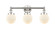 Edison Three Light Bath Vanity in Polished Nickel (405|616-3W-PN-G201-6)