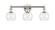 Edison Three Light Bath Vanity in Polished Nickel (405|616-3W-PN-G122-6)