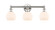Edison Three Light Bath Vanity in Polished Nickel (405|616-3W-PN-G121-6)