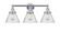 Edison Three Light Bath Vanity in Polished Chrome (405|616-3W-PC-G44)
