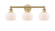 Edison Three Light Bath Vanity in Brushed Brass (405|616-3W-BB-G91)