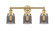 Edison Three Light Bath Vanity in Brushed Brass (405|616-3W-BB-G53)
