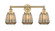 Edison Three Light Bath Vanity in Brushed Brass (405|616-3W-BB-G146)