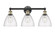 Edison Three Light Bath Vanity in Black Antique Brass (405|616-3W-BAB-GBD-754)