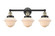 Edison Three Light Bath Vanity in Black Antique Brass (405|616-3W-BAB-G531)