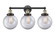 Edison Three Light Bath Vanity in Black Antique Brass (405|616-3W-BAB-G202-8)