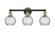 Edison Three Light Bath Vanity in Black Antique Brass (405|616-3W-BAB-G1215-6)