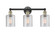 Edison Three Light Bath Vanity in Black Antique Brass (405|616-3W-BAB-G112)