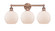 Edison Three Light Bath Vanity in Antique Copper (405|616-3W-AC-G121-8)