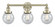 Edison Three Light Bath Vanity in Antique Brass (405|616-3W-AB-G204-6)