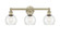 Edison Three Light Bath Vanity in Antique Brass (405|616-3W-AB-G122-6)
