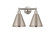 Edison Two Light Bath Vanity in Satin Nickel (405|616-2W-SN-MBC-8-SN)