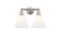 Edison Two Light Bath Vanity in Satin Nickel (405|616-2W-SN-GBC-81)