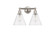 Edison Two Light Bath Vanity in Satin Nickel (405|616-2W-SN-GBC-82)