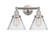 Edison Two Light Bath Vanity in Brushed Satin Nickel (405|616-2W-SN-G42)