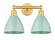 Edison Two Light Bath Vanity in Satin Gold (405|616-2W-SG-MBD-75-SF)