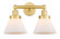 Edison Two Light Bath Vanity in Satin Gold (405|616-2W-SG-G41)