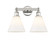 Edison Two Light Bath Vanity in Polished Nickel (405|616-2W-PN-GBC-81)