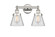 Edison Two Light Bath Vanity in Polished Nickel (405|616-2W-PN-G62)