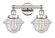 Edison Two Light Bath Vanity in Polished Nickel (405|616-2W-PN-G534) Edison Two Light Bath Vanity in Polished Nickel (405|616-2W-PN-G534)