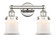 Edison Two Light Bath Vanity in Polished Nickel (405|616-2W-PN-G181S)